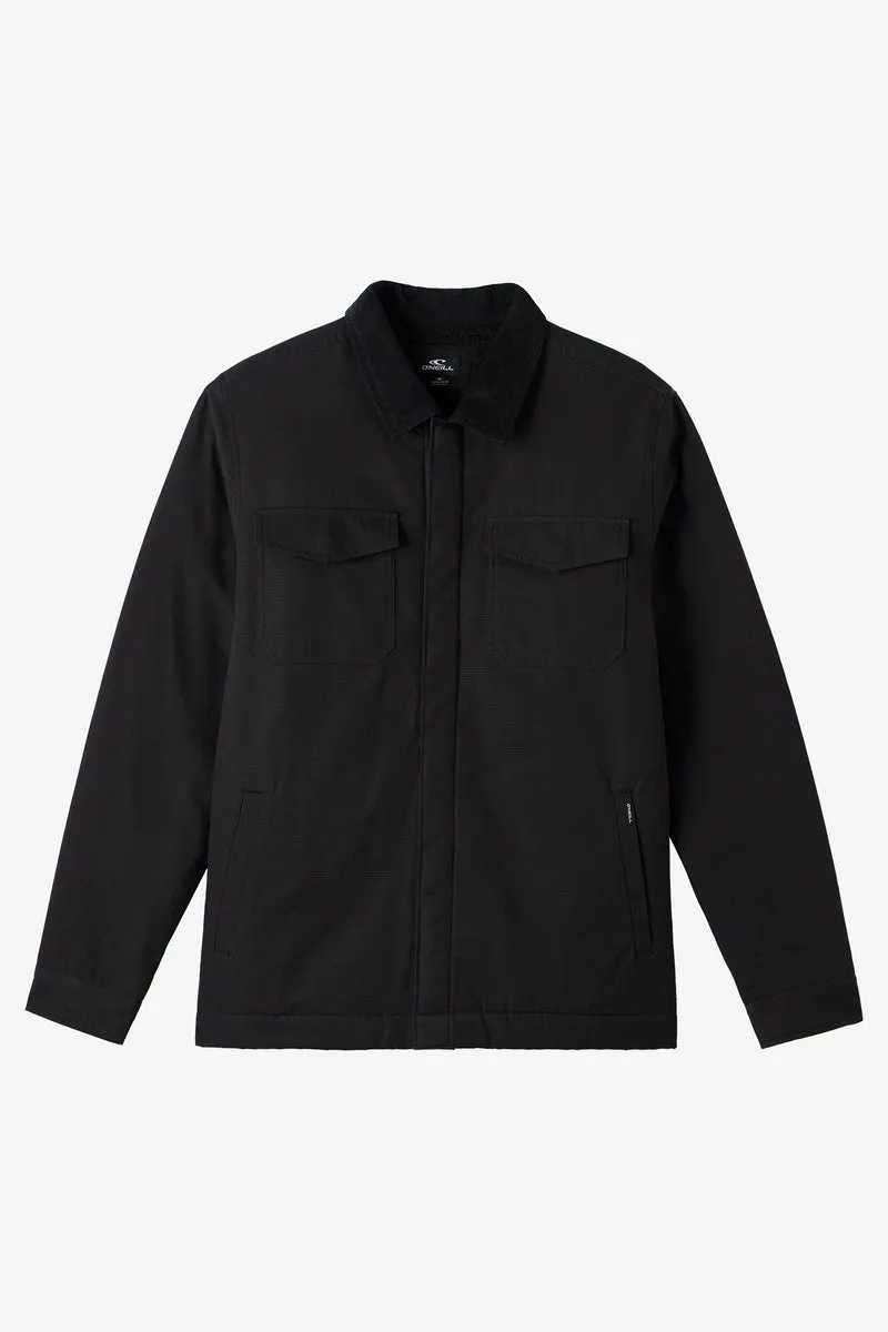 O'Neill BRONSEN HIGH PILE LINED JACKET - BLACK sold by Sun Diego Boardshops product image thumbnail 2