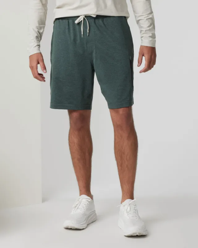 VUORI Sunday Performance Short 8" - ASPEN HEATHER sold by Sun Diego Boardshops
