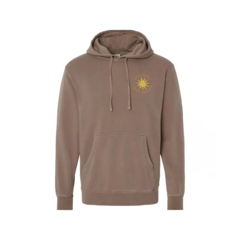 Sun Diego SD MAP 3 COLOR PULLOVER HOODIE - CLAY sold by Sun Diego Boardshops