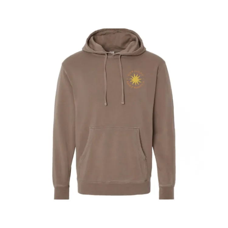 Sun Diego SD MAP 3 COLOR PULLOVER HOODIE - CLAY sold by Sun Diego Boardshops