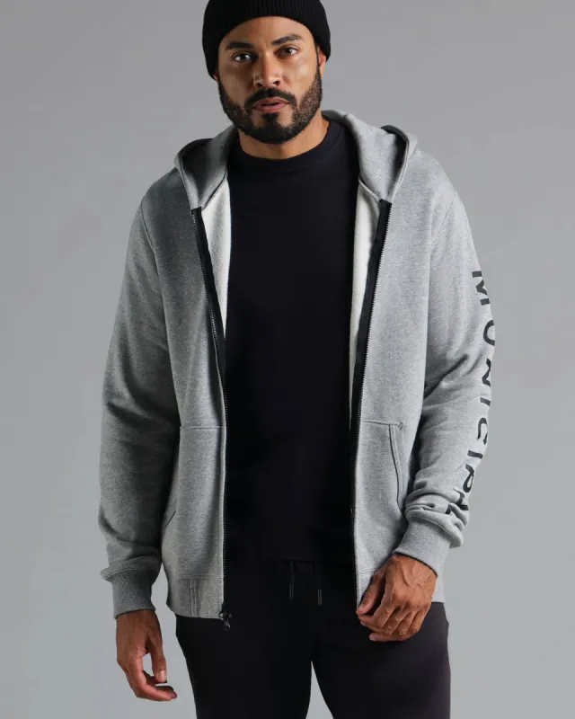 Municipal Gameday Full Zip Hoodie - ATHLETIC GRAY HEATHER sold by Sun Diego Boardshops