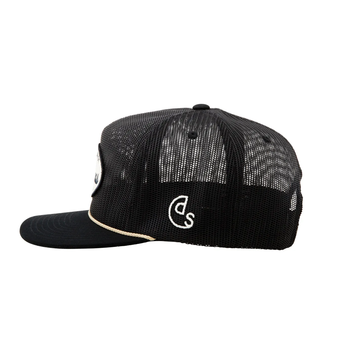 Dark Seas CAPITAL HAT - BLACK sold by Sun Diego Boardshops product image thumbnail 2