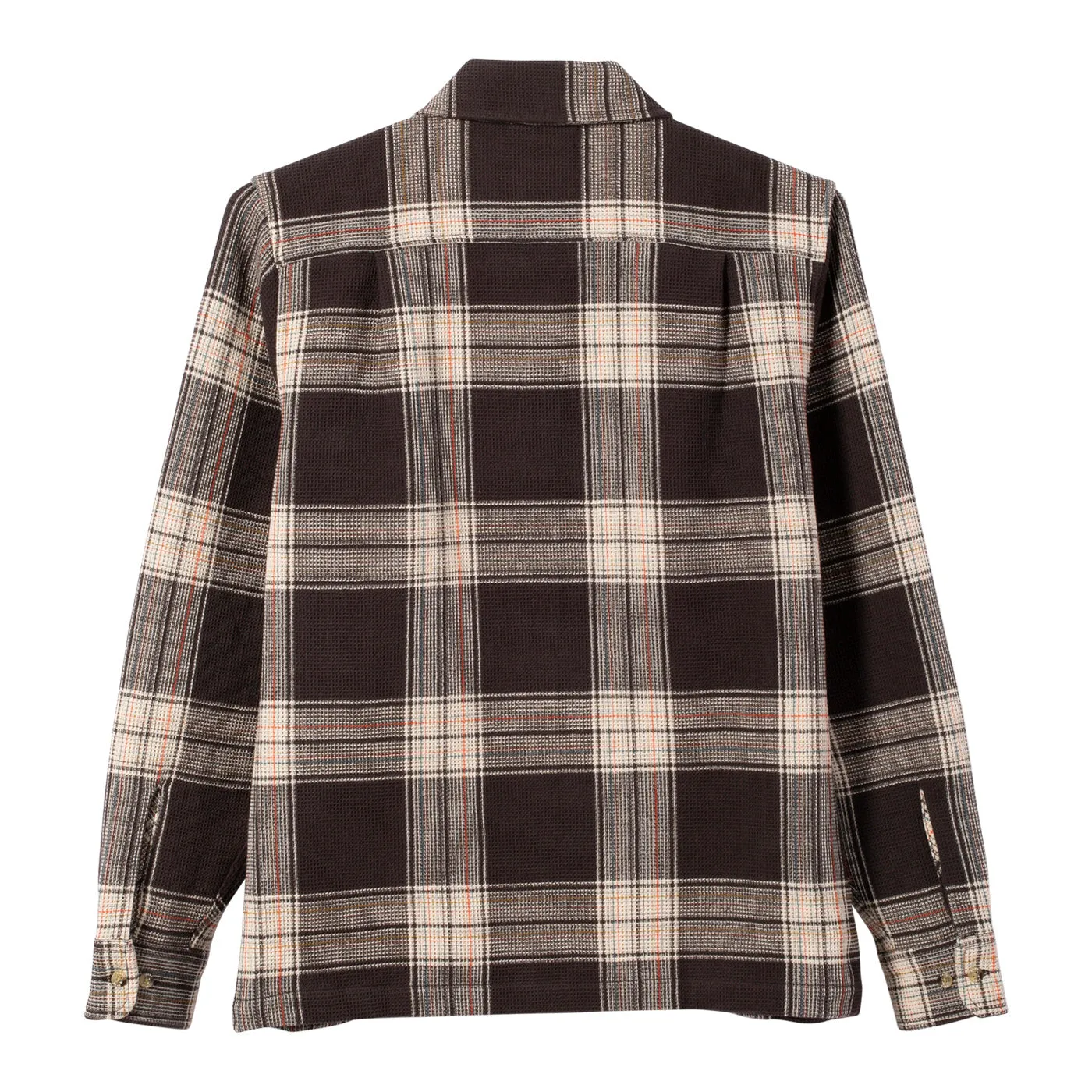 Dark Seas POLARIS HEAVYWEIGHT FLANNEL - BLACK WHITE sold by Sun Diego Boardshops product image thumbnail 2