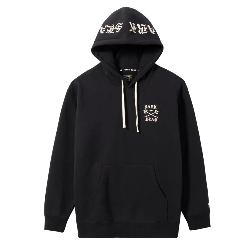 Dark Seas LOOKOUT SWEATSHIRT - BLACK sold by Sun Diego Boardshops