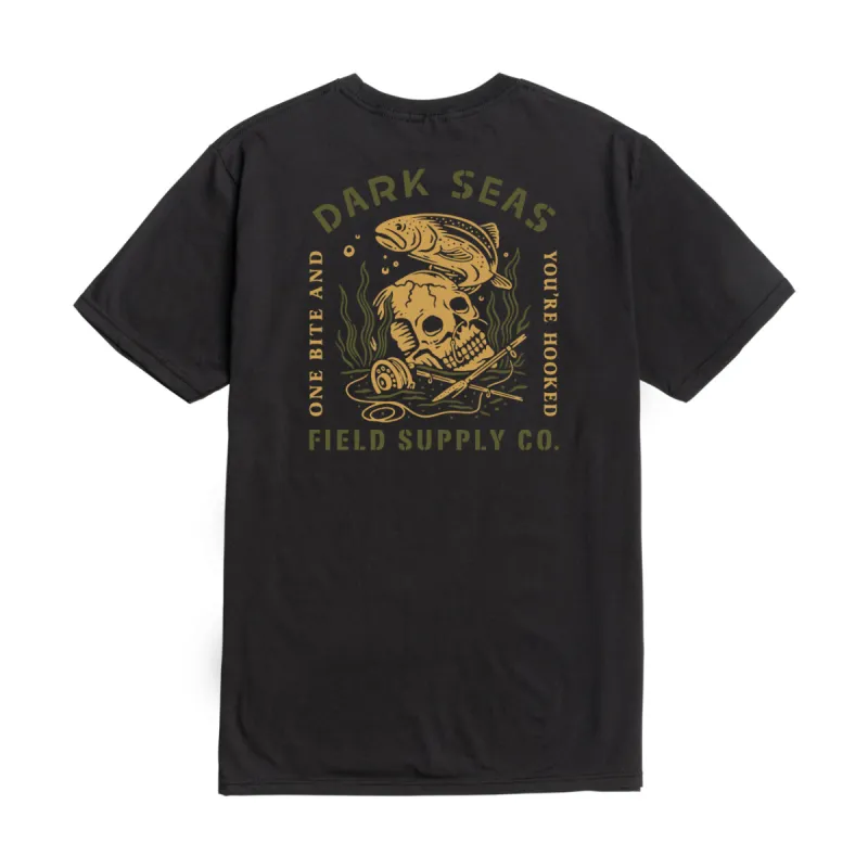 Dark Seas ONE BITE PREMIUM T-SHIRT - BLACK sold by Sun Diego Boardshops