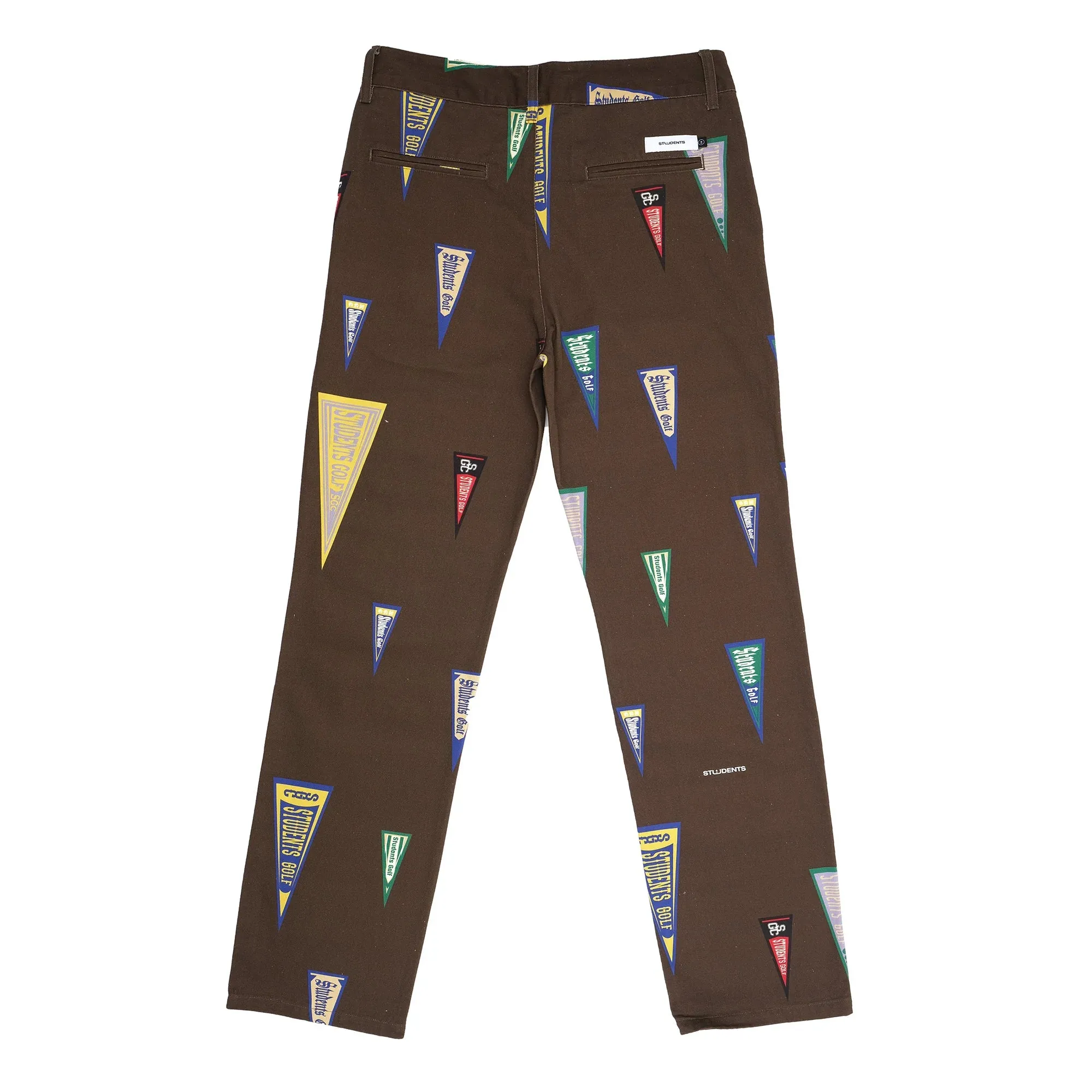 Students Golf Westley Pennant Twill Pants - BROWN sold by Sun Diego Boardshops product image thumbnail 2