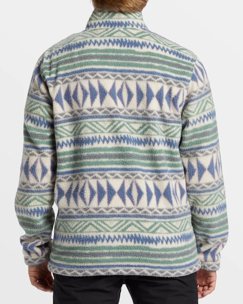 Billabong Boundary Half-Zip Mock Neck Fleece - CHINO sold by Sun Diego Boardshops product image thumbnail 3