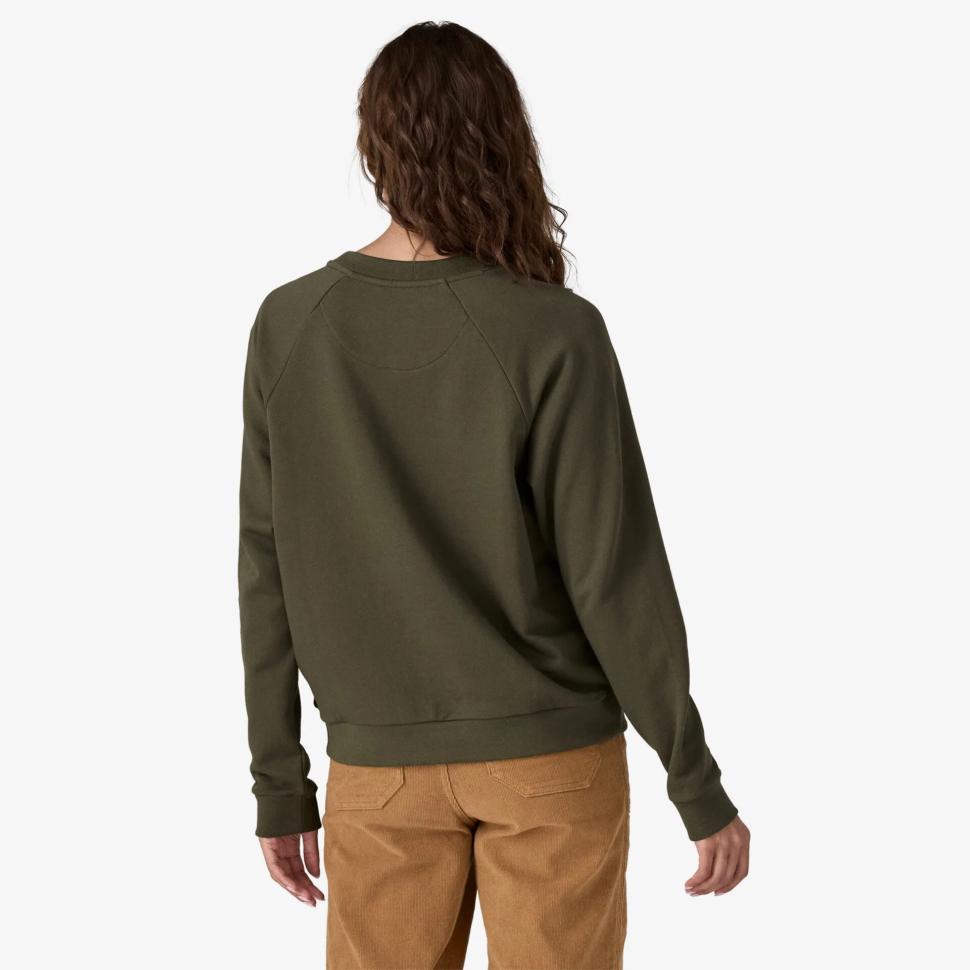 Patagonia Women's Regenerative Organic Certified Cotton Essential Top - PINE NEEDLE GREEN sold by Sun Diego Boardshops product image thumbnail 2