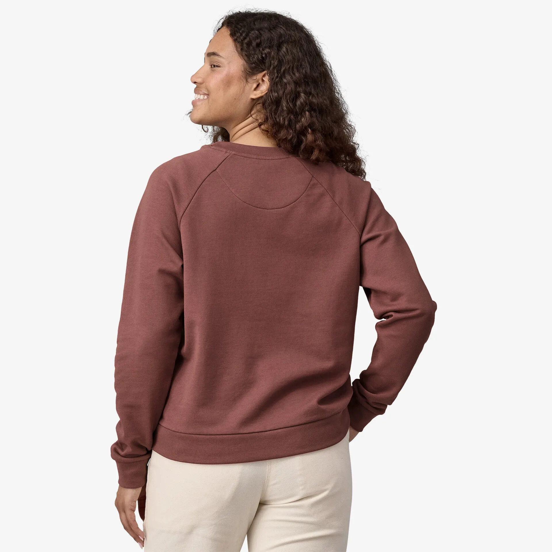 Patagonia Women's Regenerative Organic Certified Cotton Essential Top - DULSE MAUVE sold by Sun Diego Boardshops product image thumbnail 2