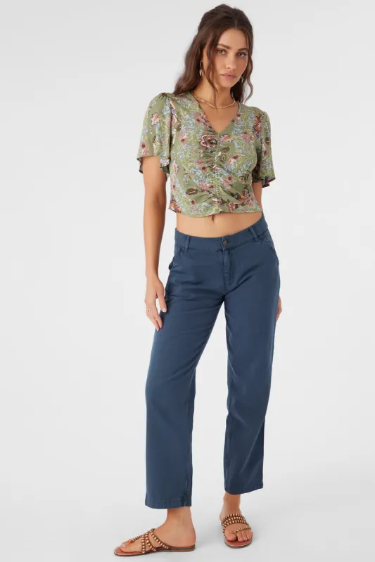 ONeill KREE COTTON TWILL UTILITY PANTS - SLATE sold by Sun Diego Boardshops