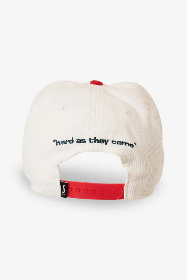 THRILLS Hard As They Come 5 Panel Cap - HERITAGE WHITE sold by Sun Diego Boardshops product image thumbnail 2