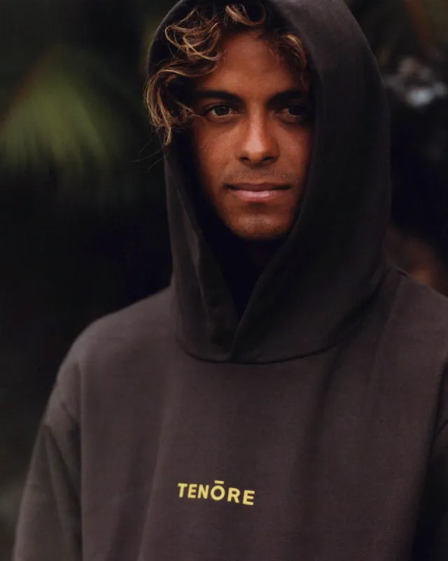 Tenore Logo Fleece Hoodie - BARK sold by Sun Diego Boardshops