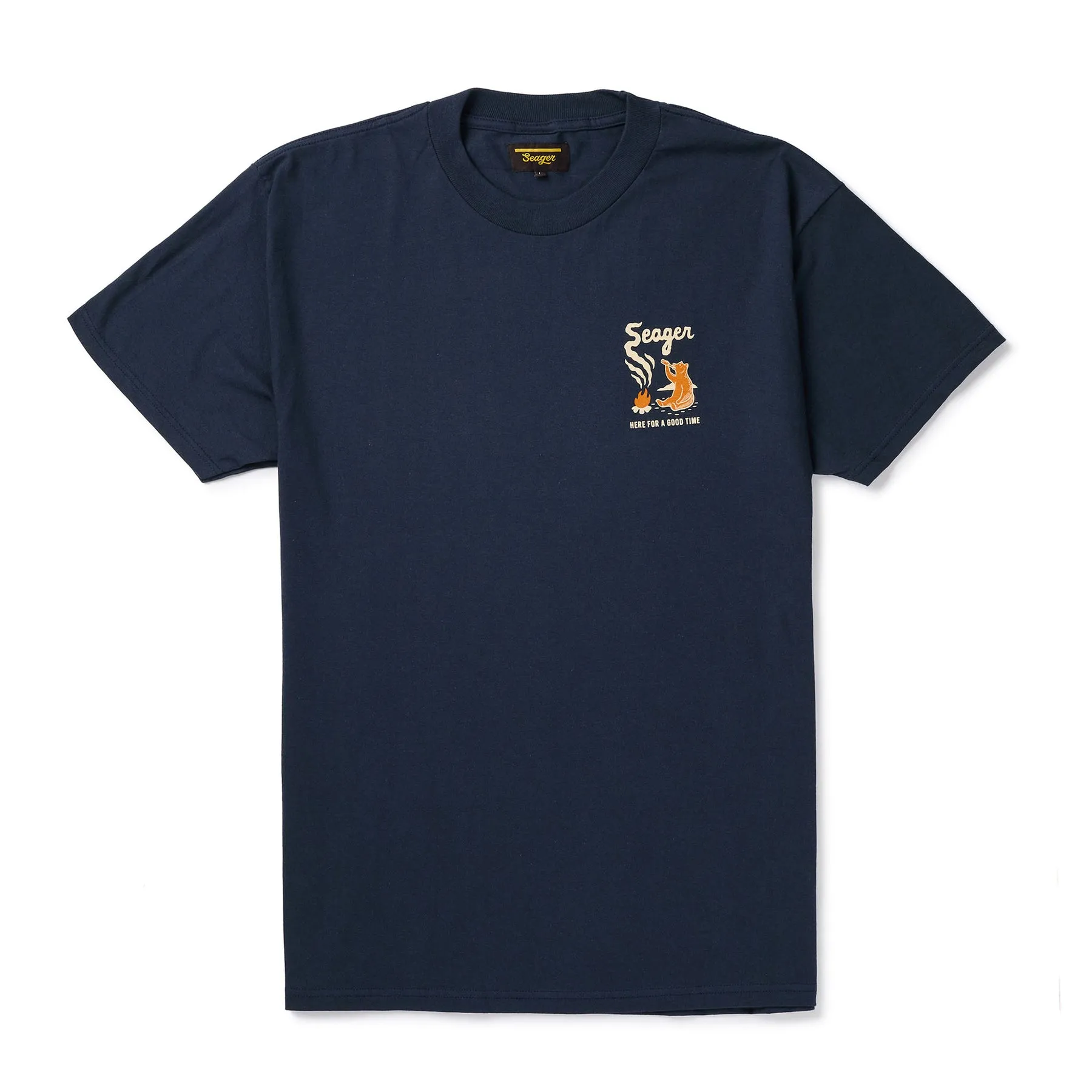 Seager Smokey Tee - NAVY sold by Sun Diego Boardshops product image thumbnail 2