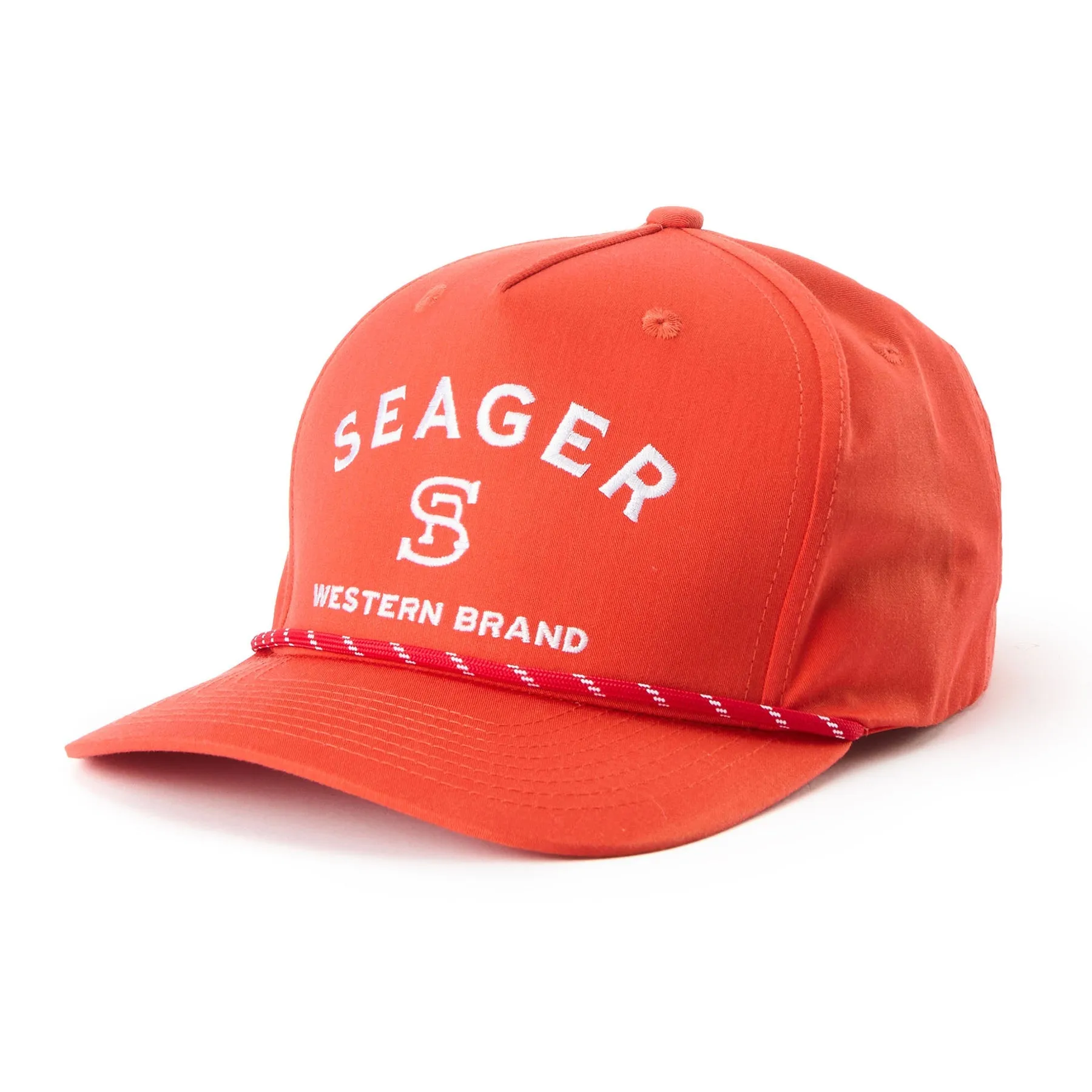 SEAGER Branded Snapback - ORANGE sold by Sun Diego Boardshops