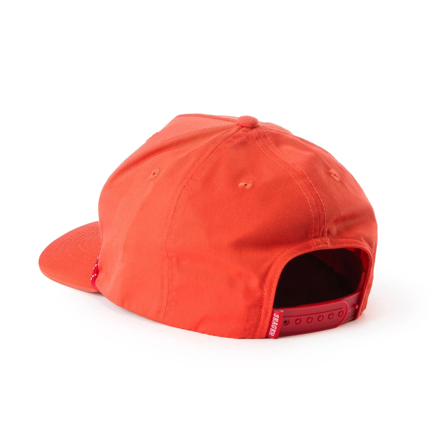 SEAGER Branded Snapback - ORANGE sold by Sun Diego Boardshops product image thumbnail 2