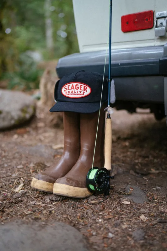 SEAGER Old Town Flapjack - BLACK sold by Sun Diego Boardshops