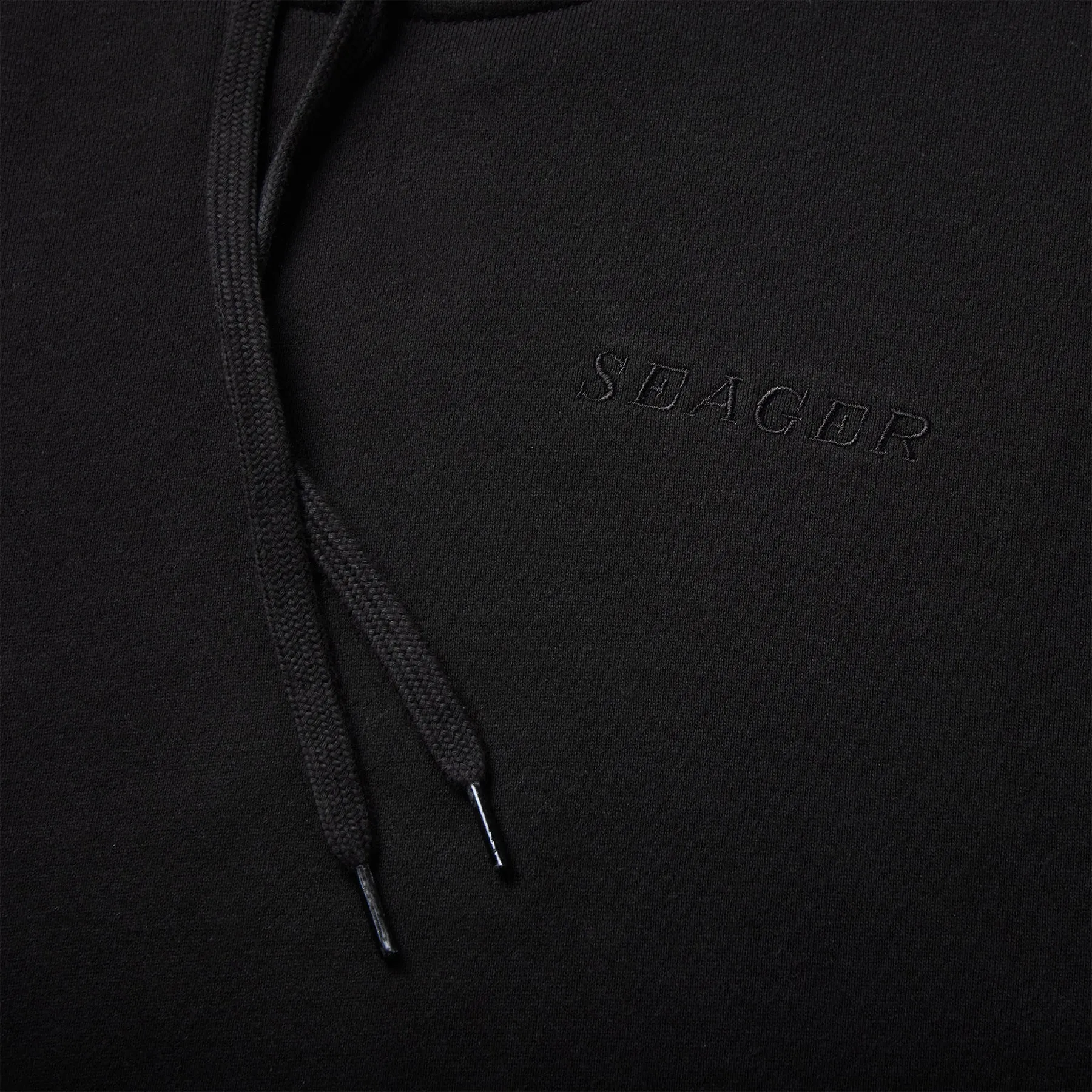 SEAGER Company Mid-Weight Hoodie - BLACK sold by Sun Diego Boardshops product image thumbnail 3