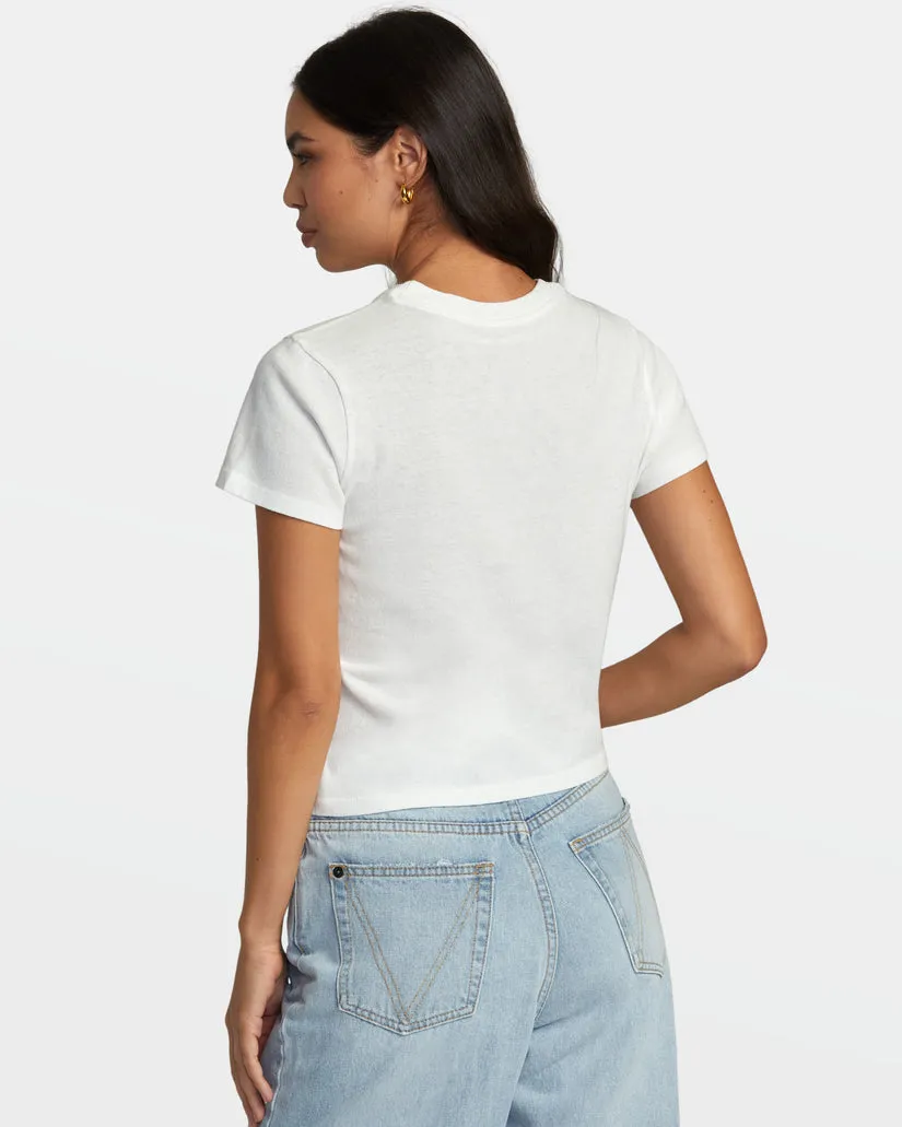 RVCA WHATEVER TEE - VINTAGE WHITE sold by Sun Diego Boardshops product image thumbnail 3