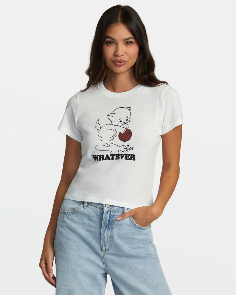 RVCA WHATEVER TEE - VINTAGE WHITE sold by Sun Diego Boardshops product image thumbnail 2