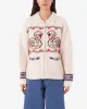 Obey SWANS ZIP SWEATER - UNBLEACHED sold by Sun Diego Boardshops