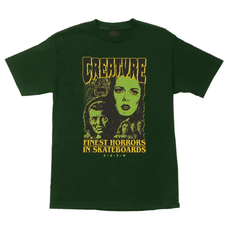 Creature Skateboards Prequel Men's Creature T-Shirt - FOREST sold by Sun Diego Boardshops