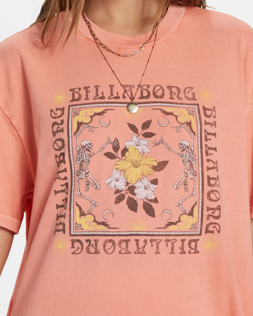 Billabong Wild West Side T-Shirt - PEACH OUT sold by Sun Diego Boardshops product image thumbnail 3