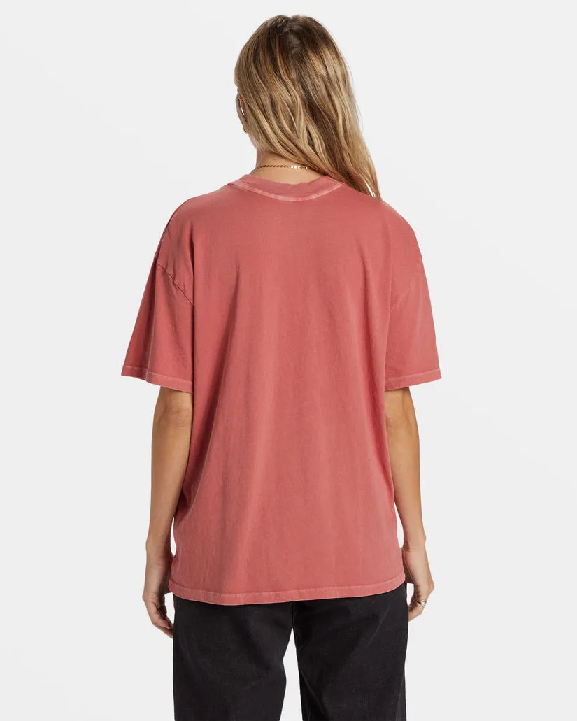 Billabong Dreaming Of Paradise T-Shirt - RED CLAY sold by Sun Diego Boardshops product image thumbnail 2