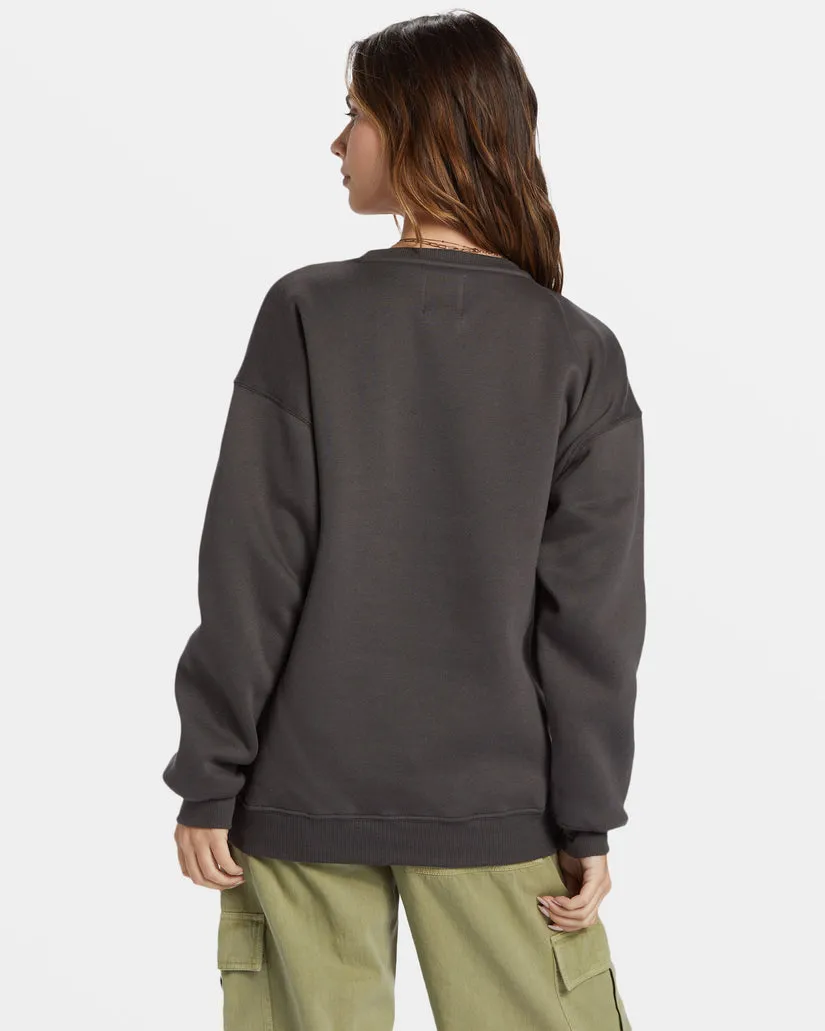 Billabong Sunkissed Paradise Crewneck Sweatshirt - OFF BLACK sold by Sun Diego Boardshops product image thumbnail 2