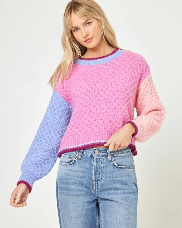 LSpace Pretty Please Sweater - COSTA DEL SOL COLORBLOCK sold by Sun Diego Boardshops