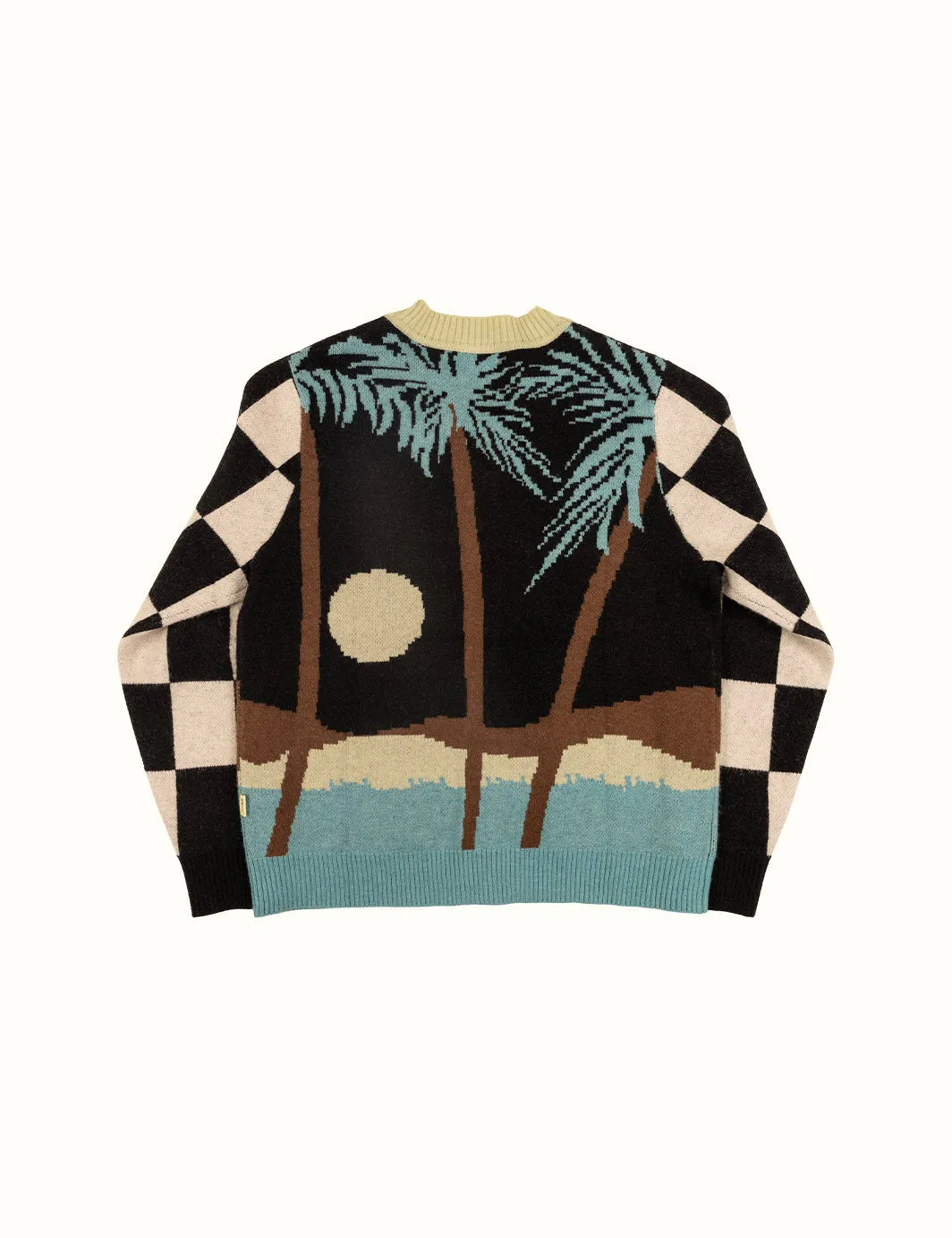 Duvin Tropical Cardigan - BLACK sold by Sun Diego Boardshops product image thumbnail 3