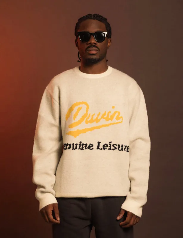 Duvin Genuine Leisure Crew Knit - ANTIQUE sold by Sun Diego Boardshops
