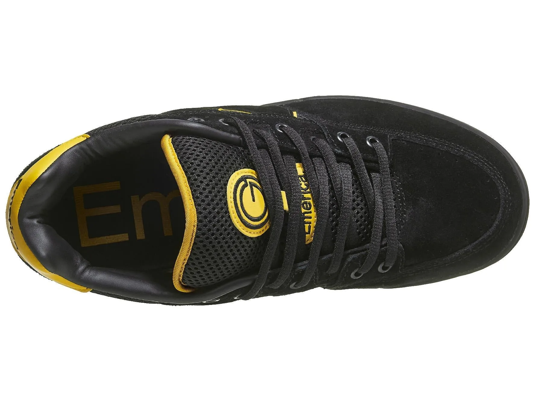 Emerica OG-1 Skateboarding Shoe - BLACK/YELLOW sold by Sun Diego Boardshops product image thumbnail 2