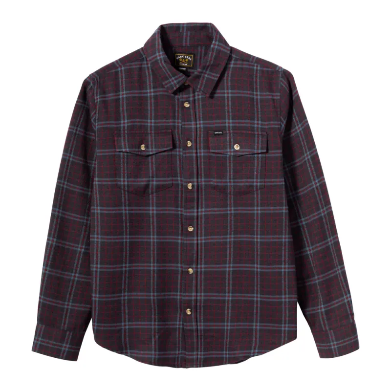 Dark Seas CARLTON FLANNEL - NAVY sold by Sun Diego Boardshops