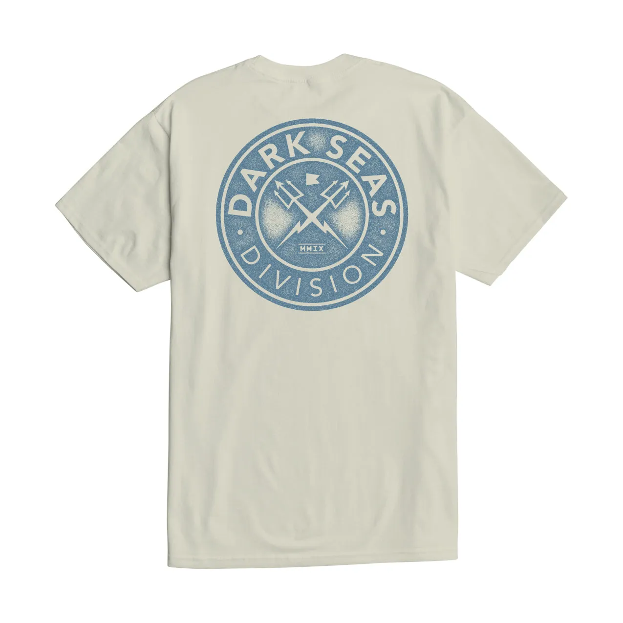 Dark Seas NAVIGATOR GRAVEL PREMIUM T-SHIRT - CREAM sold by Sun Diego Boardshops