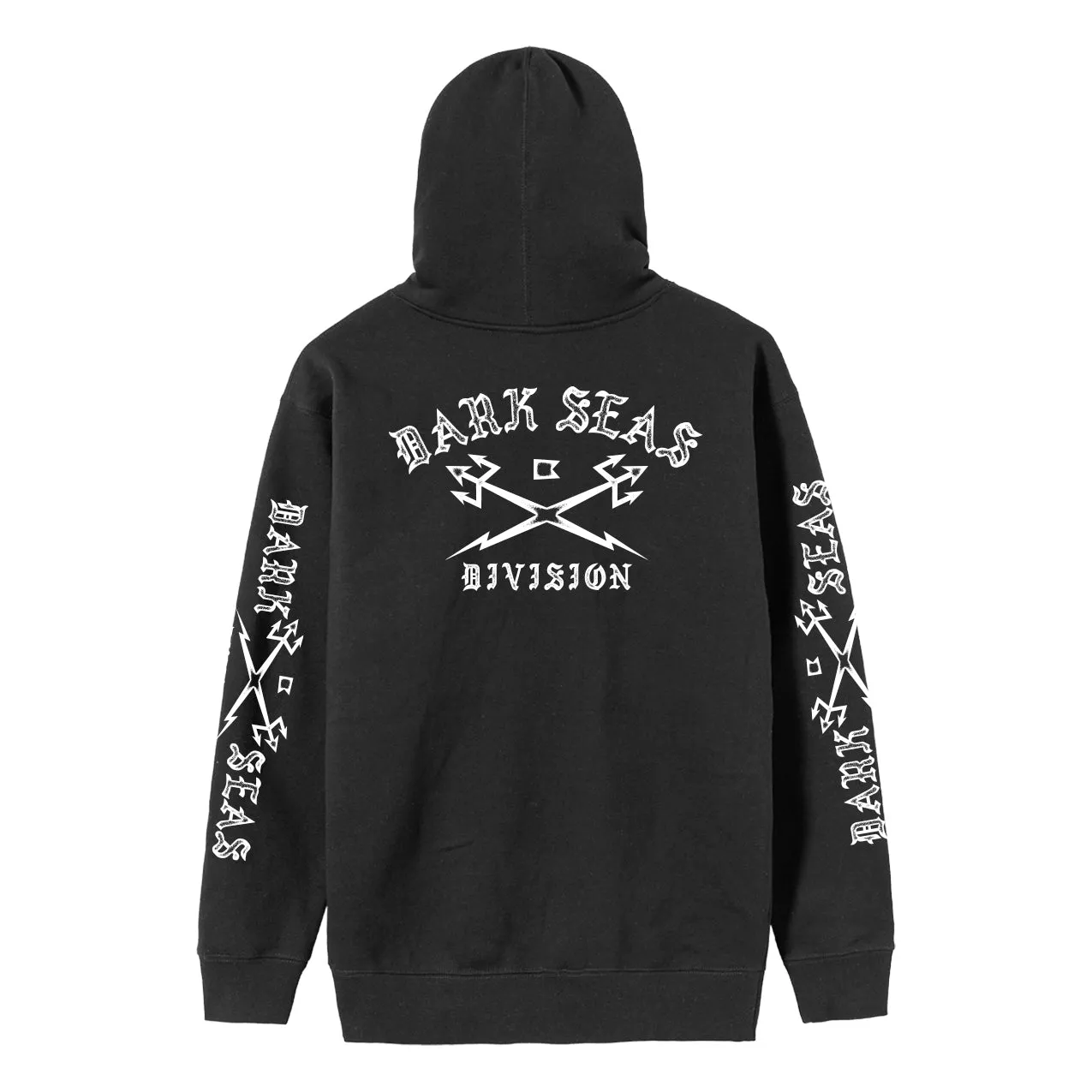 Dark Seas HEADMASTER GRAVEL ZIP HOOD - BLACK sold by Sun Diego Boardshops