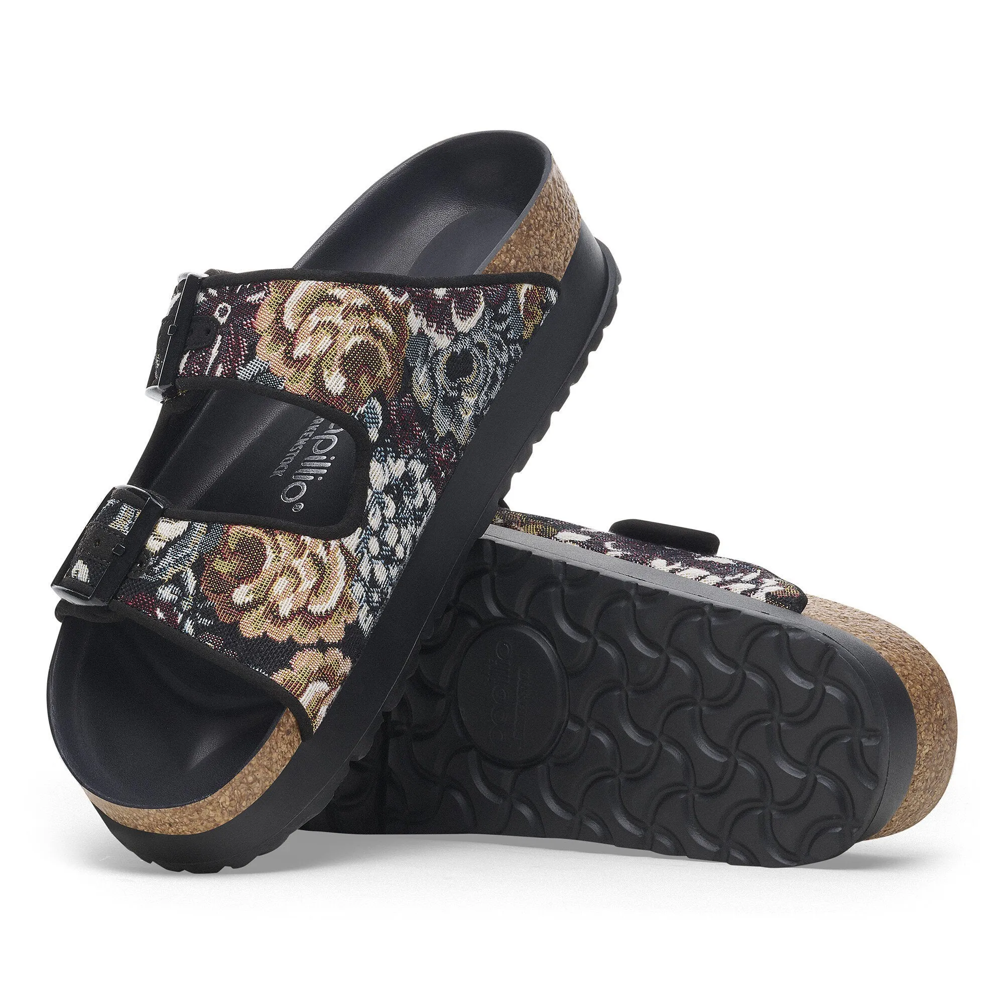 Birkenstock Arizona Flex Platform - BROCADE BLACK sold by Sun Diego Boardshops product image thumbnail 2