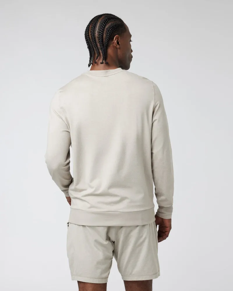 VUORI Ponto Performance Crew - DARK SALT HEATHER sold by Sun Diego Boardshops product image thumbnail 2