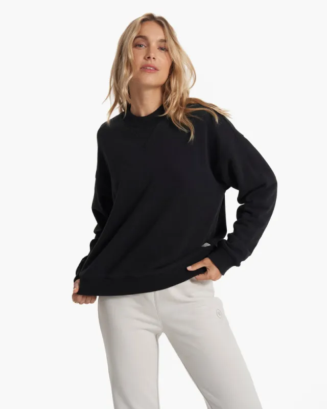 Vuori Sedona Crew - BLACK sold by Sun Diego Boardshops