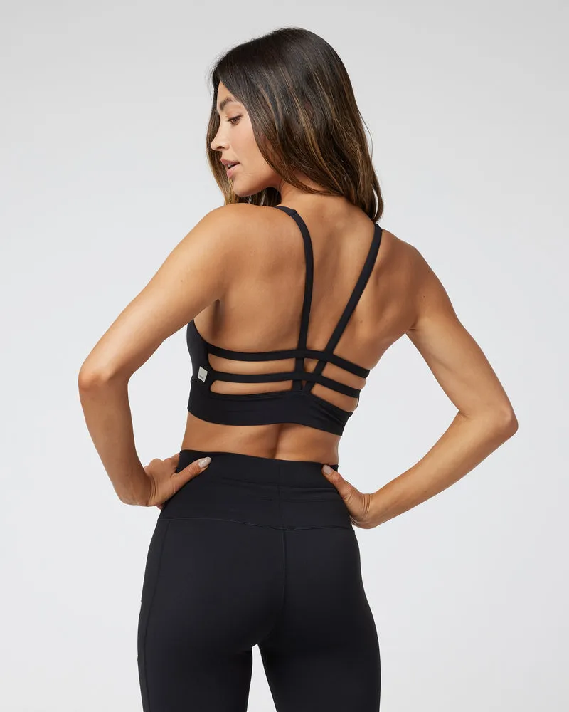 Vuori Yosemite Longline Bra - BLACK sold by Sun Diego Boardshops product image thumbnail 2