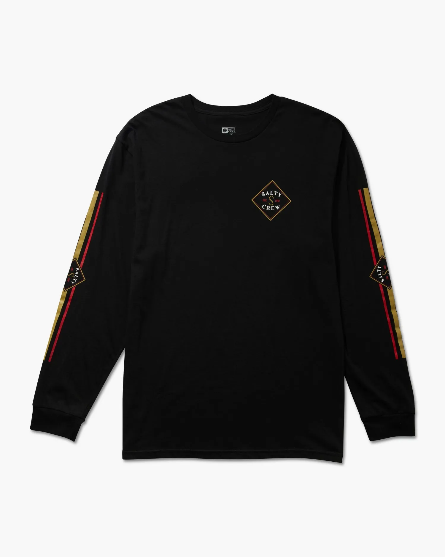 Salty Crew Tippet Color L/S Tee - BLACK sold by Sun Diego Boardshops product image thumbnail 2