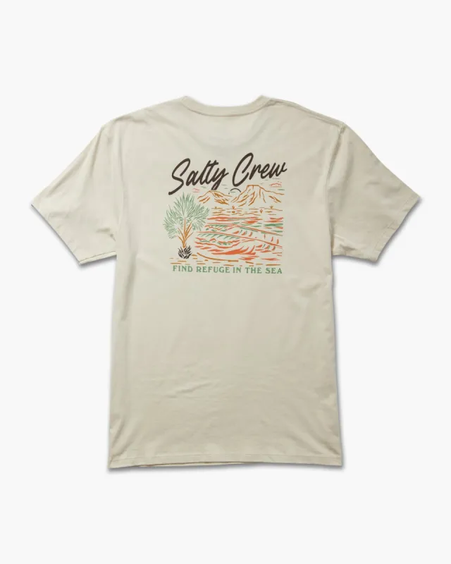 Salty Crew Western Waves Tee - BONE sold by Sun Diego Boardshops