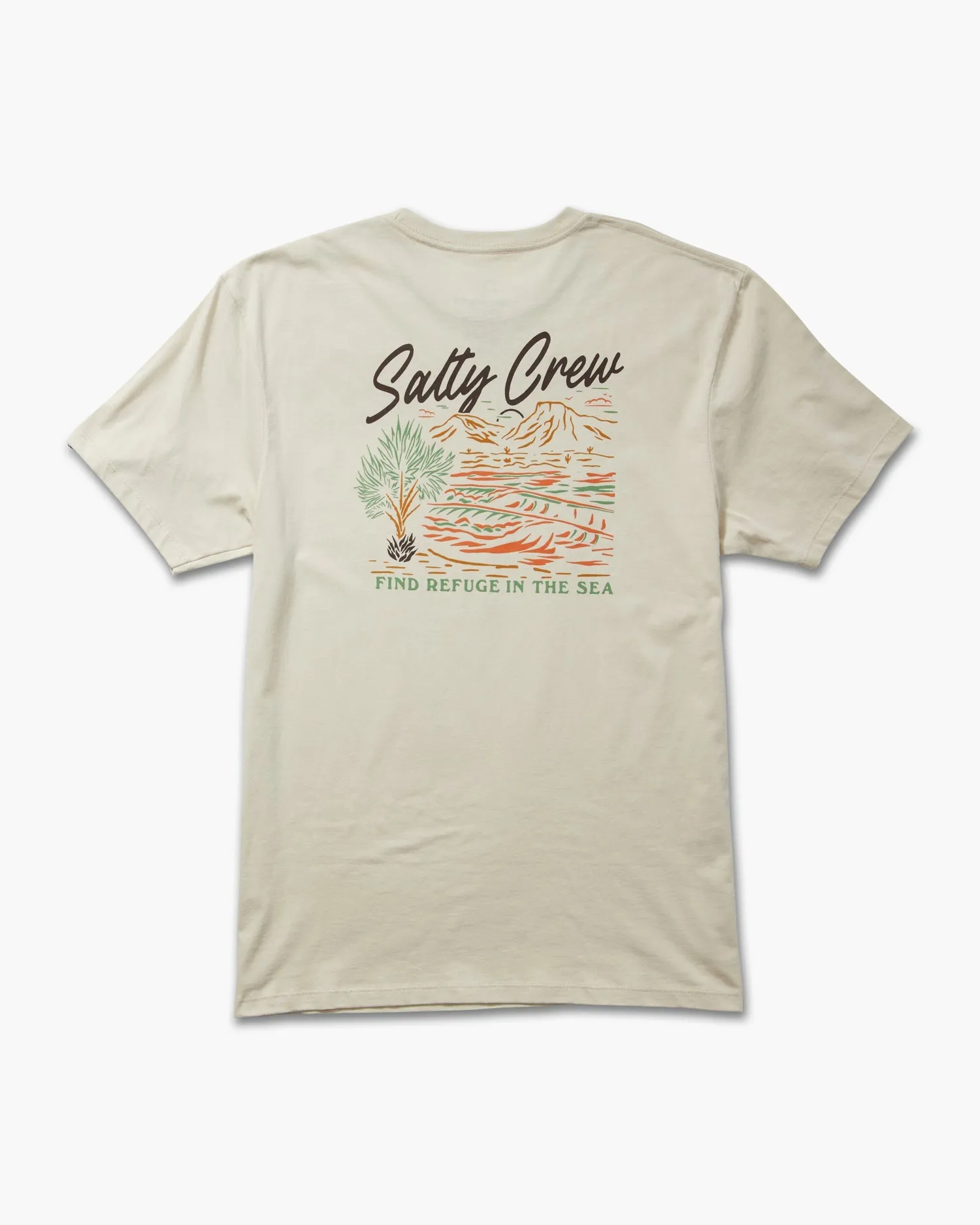 Salty Crew Western Waves Tee - BONE sold by Sun Diego Boardshops