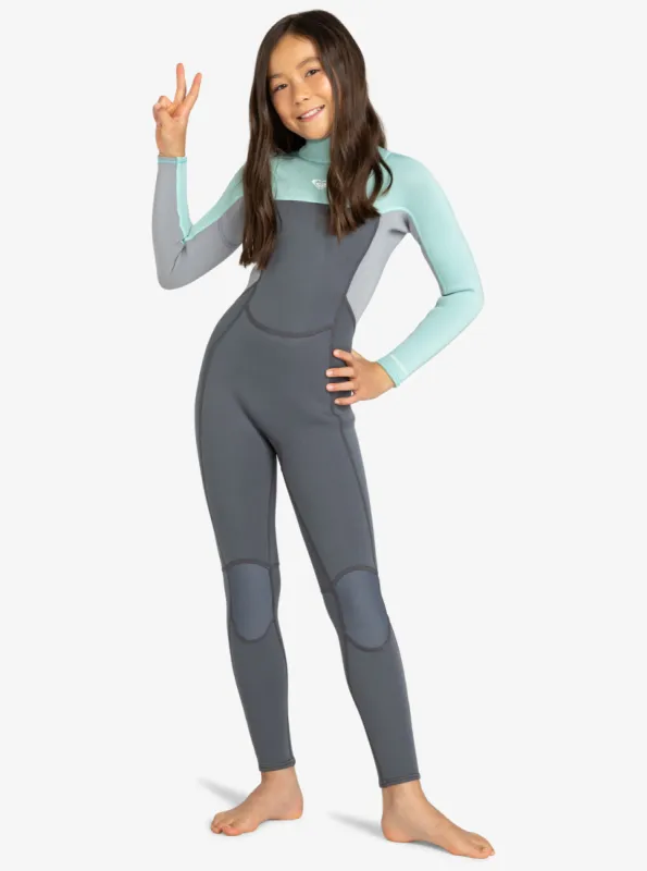 Roxy Girl's 3/2mm Prologue Back Zip Wetsuit - ICE GREEN sold by Sun Diego Boardshops