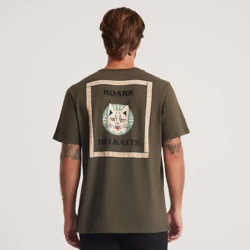 ROARK Helkatts Organic Premium Tee - MILITARY sold by Sun Diego Boardshops