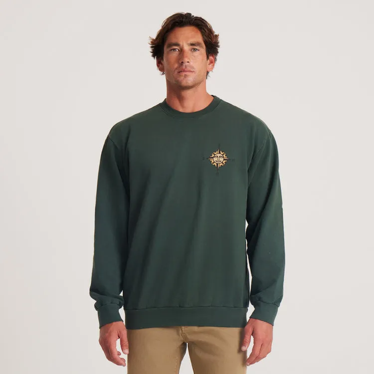 ROARK Wayward Crew Sweatshirt - TUNDRA sold by Sun Diego Boardshops product image thumbnail 2