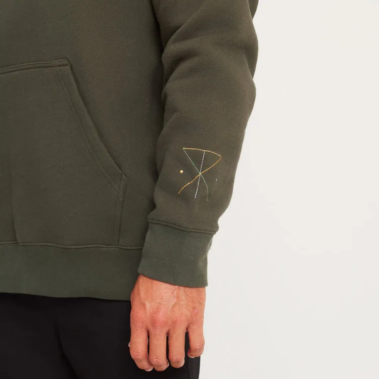 ROARK Bolo Namastay Hoodie - MILITARY sold by Sun Diego Boardshops product image thumbnail 4