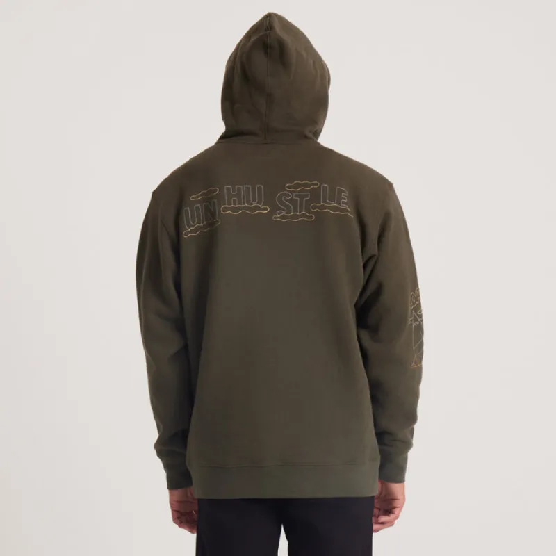 ROARK Bolo Namastay Hoodie - MILITARY sold by Sun Diego Boardshops