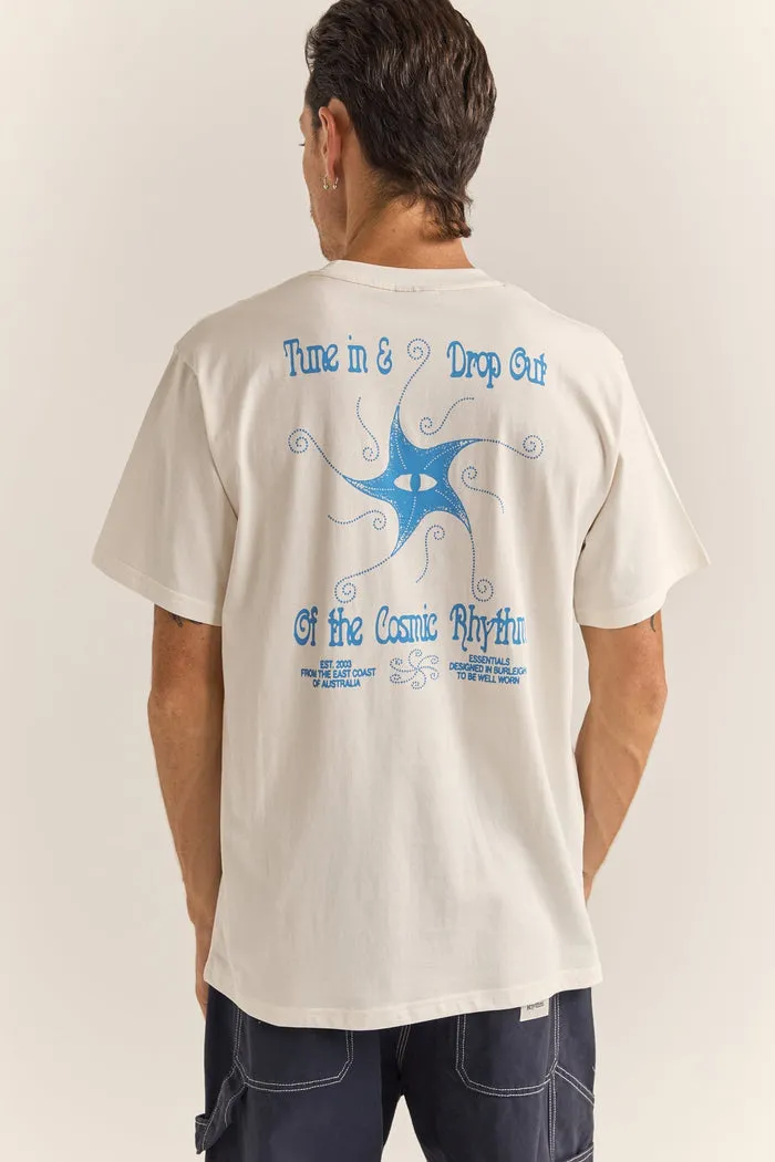Rhythm Star Vintage Ss T-Shirt - VINTAGE WHITE sold by Sun Diego Boardshops