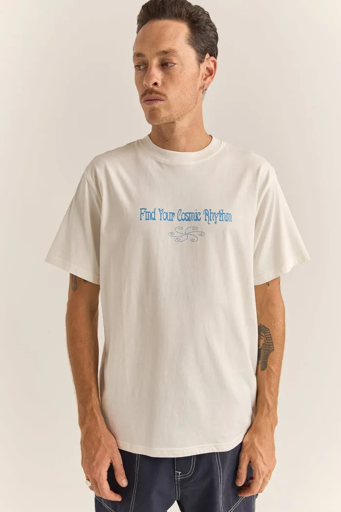 Rhythm Star Vintage Ss T-Shirt - VINTAGE WHITE sold by Sun Diego Boardshops product image thumbnail 2