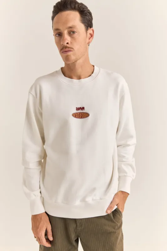 Rhythm Overdyed Terry Crew - NATURAL sold by Sun Diego Boardshops